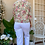 Thumbnail: Cream Floral Summer Blazer