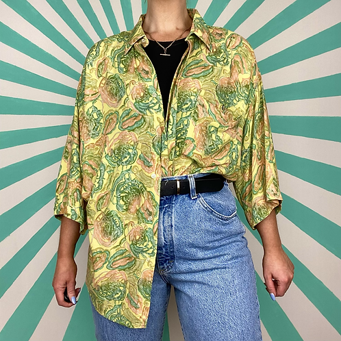 Yellow Funky Vintage Shirt