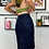 Thumbnail: 90s Dark Denim Midi Skirt