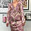 Thumbnail: Pink Retro Silk Midi Dress