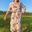 Thumbnail: Cream Floral Midi Dress 