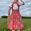 Thumbnail: Pink Floral Vintage Dress