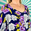 Thumbnail: Purple Floral Vintage Blouse