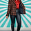 Thumbnail: Burnt Orange Silky Blouse