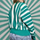 Thumbnail: Green Striped Summer Knit