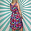 Thumbnail: Pink Floral Midi Dress