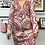 Thumbnail: Pink Retro Silk Midi Dress