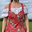 Thumbnail: Pink Floral Vintage Dress