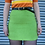 Thumbnail: Green Vintage Mini Skirt 