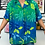 Thumbnail: Blue Floral Vintage Blouse