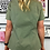 Thumbnail: Green Khaki Fitted Shirt