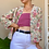 Thumbnail: Cream Floral Summer Blazer