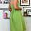 Thumbnail: Green Striped Halter Dress