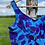 Thumbnail: Blue Floral Swimsuit 