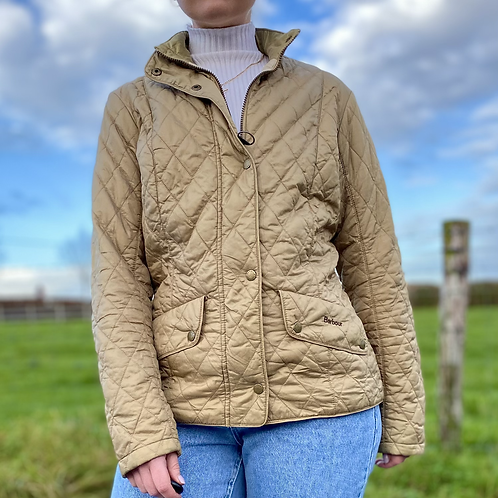 Beige Barbour Jacket