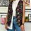 Thumbnail: Pink Floral Velvet Waistcoat