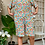 Thumbnail: Blue Floral Vintage Playsuit 