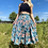 Thumbnail: Blue Floral Midi Skirt