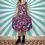 Thumbnail: Pink Floral Midi Dress