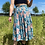 Thumbnail: Blue Floral Midi Skirt