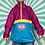 Thumbnail: Pink Funky Rain Jacket