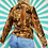 Thumbnail: Brown Velvet Floral Blazer