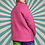 Thumbnail: Pink Half-Zip Fleece