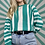 Thumbnail: Green Striped Summer Knit