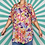 Thumbnail: Pink Floral Vintage Blouse