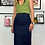 Thumbnail: 90s Dark Denim Midi Skirt