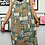 Thumbnail: Green Patchwork Midi Dress