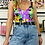 Thumbnail: Purple Floral Vintage Swimsuit