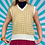 Thumbnail: Mustard Funky Knit Vest