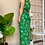 Thumbnail: Green Silk Retro Maxi