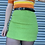 Thumbnail: Green Vintage Mini Skirt 