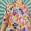 Thumbnail: Pink Floral Vintage Blouse