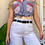 Thumbnail: Cream Highwaist Linen Shorts