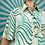 Thumbnail: Green Retro Vintage Blouse