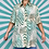 Thumbnail: Green Retro Vintage Blouse