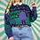 Thumbnail: Purple Funky Knit Jumper 