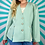 Thumbnail: Vintage Mint Blazer Top