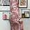Thumbnail: Pink Retro Silk Midi Dress