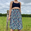 Thumbnail: Mint Floral Pleated Skirt