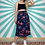 Thumbnail: Vintage Navy Floral Skirt