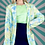 Thumbnail: Blue Floral Summer Blazer