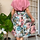 Thumbnail: Pink Floral Pleated Skirt