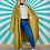 Thumbnail: Mustard Vintage Trench Coat 