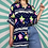 Thumbnail: Vintage Navy Hawaiian Blouse 