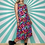Thumbnail: Pink Floral Midi Dress