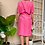 Thumbnail: Pink Silk Midi Dress